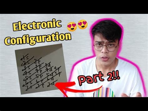 electron configuration mnemonics tagalog|Electron Configuration MADE EASY!! Part 2 (TAGALOG) .